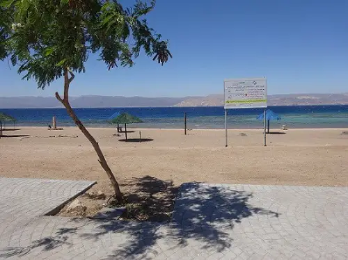 South Beach, Aqaba in Jordan;