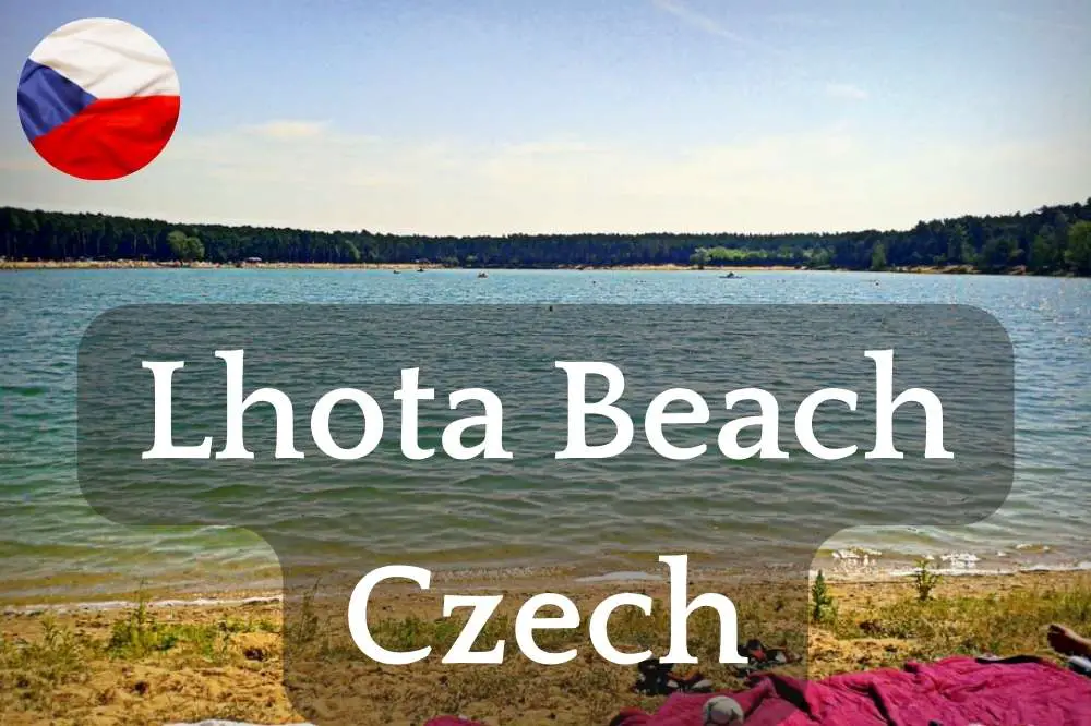 Lhota Beach Czech