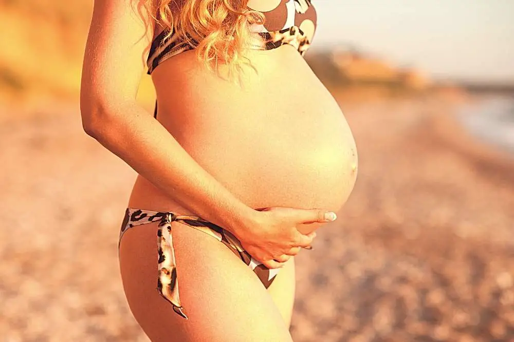 Pregnancy And Beach