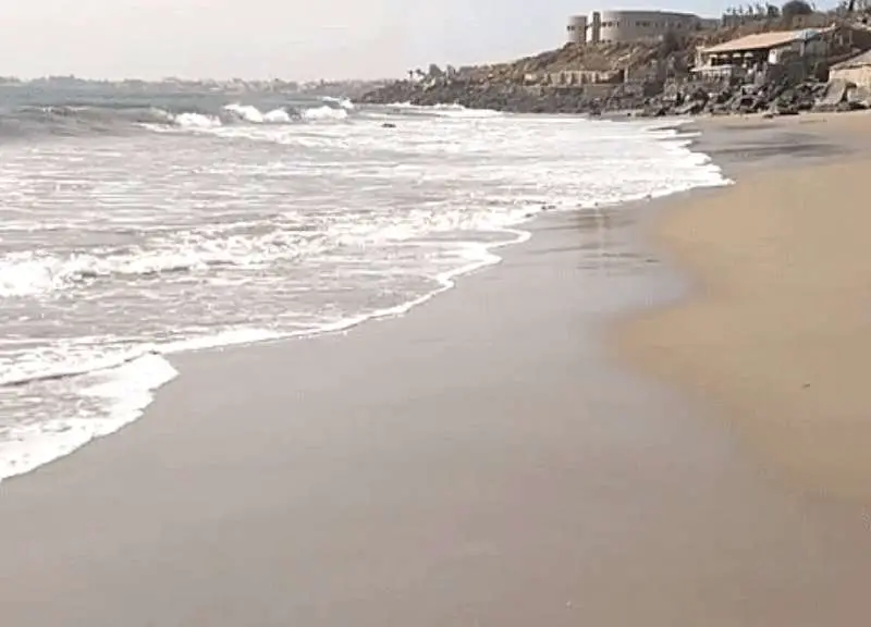 Secret Beach beach in Senegal