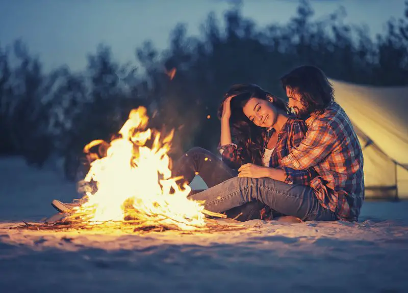 Beachside Camping with boyfriend