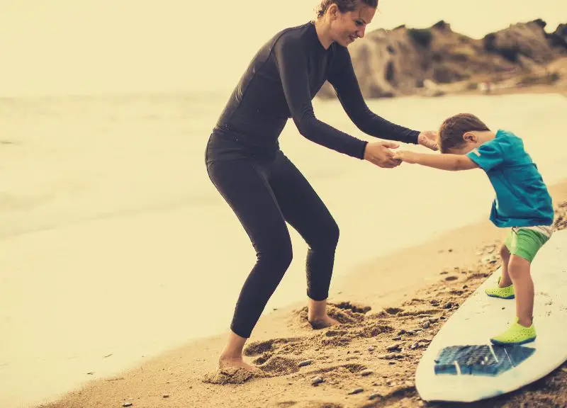 Learning to Surf with family